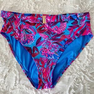 Lilly Pulitzer Sonnie high waisted bikini bottoms 16